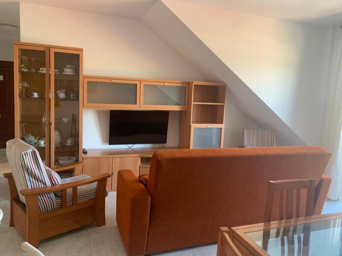 Apartamentos Corea Portonovo Bagian luar foto