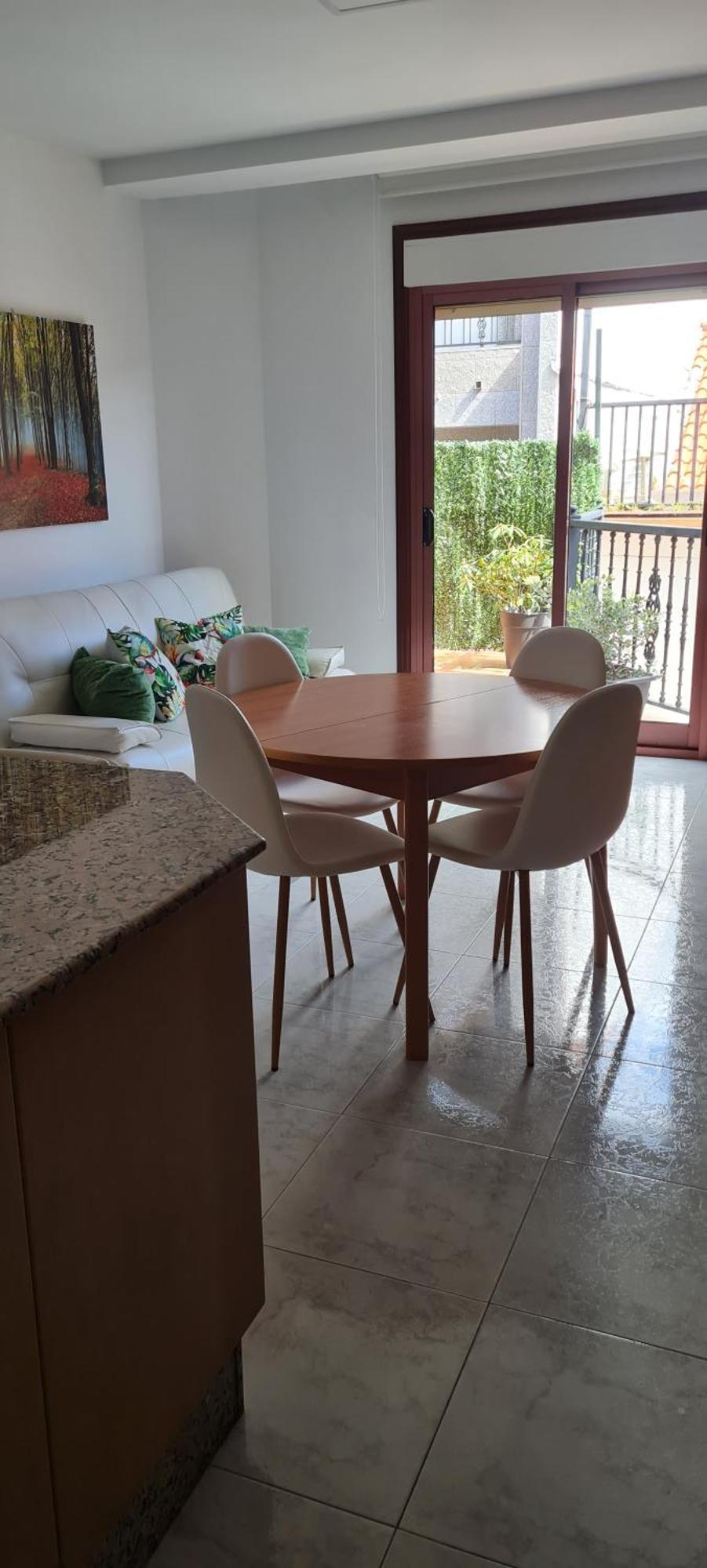 Apartamentos Corea Portonovo Bagian luar foto