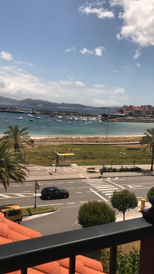 Apartamentos Corea Portonovo Bagian luar foto